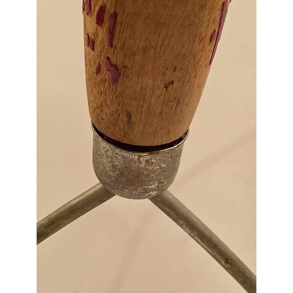 Vintage Mid-century Potato Masher Wooden Handle